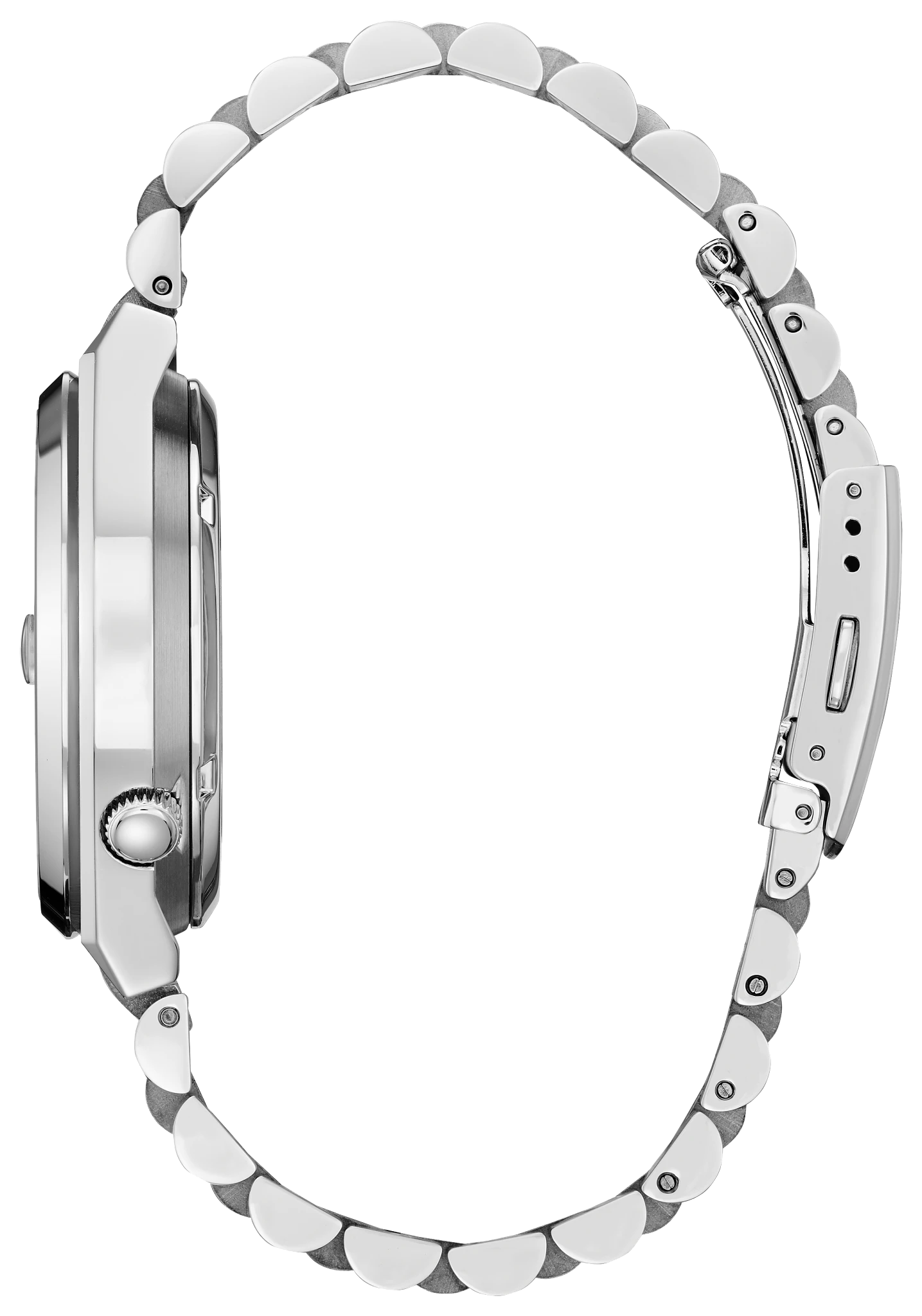 mimi TSUYOSA Minnie Mouse Pink Dial Stainless Steel Bracelet NJ0156-50W